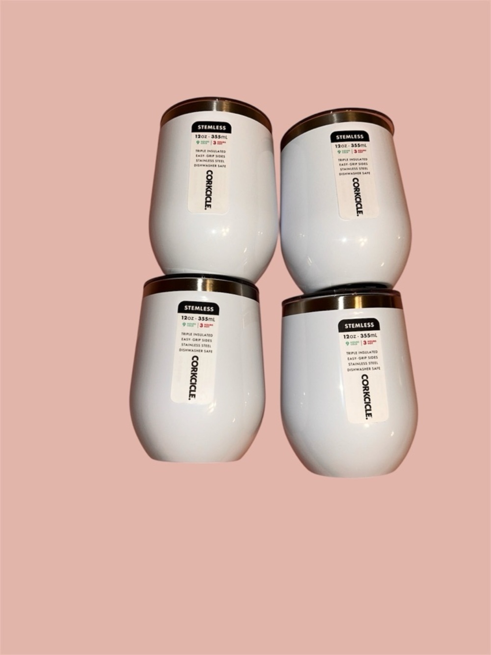 Corkcicle White Insulated Wine & Tumblers Set - Picture 3 of 12